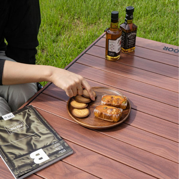 KZM OUTDOOR( カズミ アウトドア )トリニティロールアップテーブル アウトドアテーブル キャンプテーブル ロールテーブル おしゃれ アウトドア キャンプ用品 (kzm-k22t3u08)