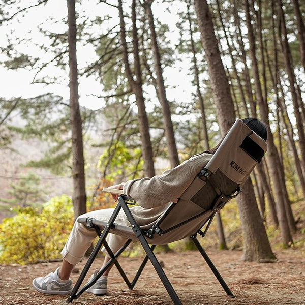 KZM OUTDOOR( カズミ アウトドア )クォンタムチェア キャンプ椅子 アウトドア チェア コンパクト おしゃれ メッシュポケット 軽量 折りたたみ キャンプ用品 イス (kzm-k22t1c02)