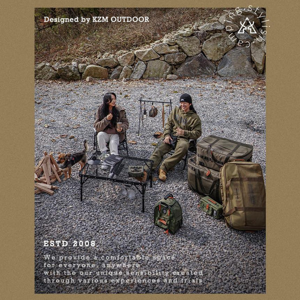 KZM OUTDOOR( カズミ アウトドア )フィールドマルチ キャリーバッグ80L キャンプ バッグ 大容量 キャンプ用品 収納バッグ マルチ収納 おしゃれ キャンプ アウトドア (kzm-k22t3b05)