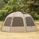 KZM OUTDOOR( カズミ アウトドア )ビバドームシェルタープラス テント ドーム型テント ドームテント 4人用 5人用 フルクローズ 撥水 UVカット キャンプ用品 (kzm-k231t3t01)