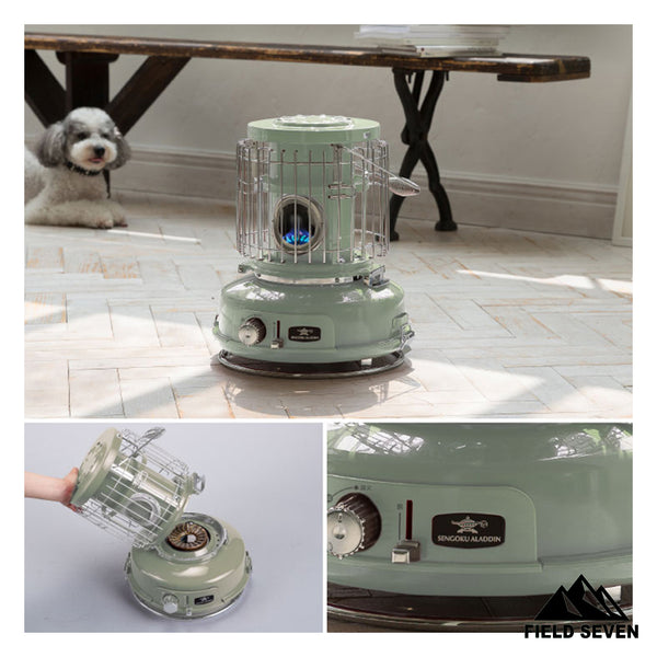 Sengoku Aladdin(センゴクアラジン) ポータブルガスストーブ グリーン