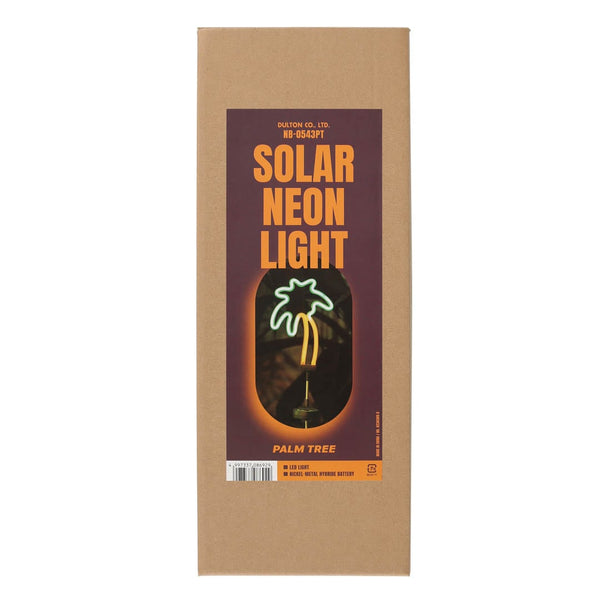 DULTON(ダルトン)SOLAR NEON LIGHT PALM TREE/ソーラー ネオン ライト パルム ツリー