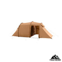 【 SALE 】Nordisk ( ノルディスク ) Reisa 4 PU Tent Cashew Brown アウトドア | キャンプ | キャンプ用品 | アウトドア用品 | テント | ファミリーテント | ファミリーキャンプ | 大型テント | 4人用