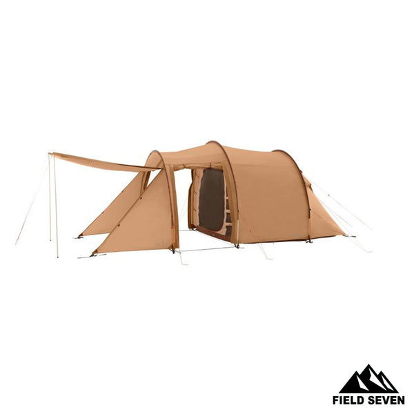 【 SALE 】Nordisk ( ノルディスク ) Reisa 4 PU Tent Cashew Brown アウトドア | キャンプ | キャンプ用品 | アウトドア用品 | テント | ファミリーテント | ファミリーキャンプ | 大型テント | 4人用