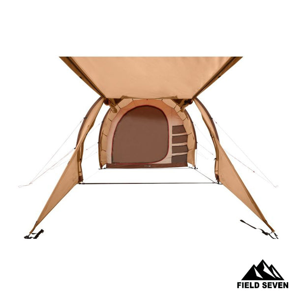 【 SALE 】Nordisk ( ノルディスク ) Reisa 4 PU Tent Cashew Brown アウトドア | キャンプ | キャンプ用品 | アウトドア用品 | テント | ファミリーテント | ファミリーキャンプ | 大型テント | 4人用