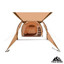 【 SALE 】Nordisk ( ノルディスク ) Reisa 4 PU Tent Cashew Brown アウトドア | キャンプ | キャンプ用品 | アウトドア用品 | テント | ファミリーテント | ファミリーキャンプ | 大型テント | 4人用