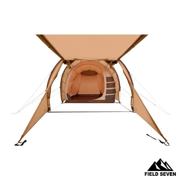 【 SALE 】Nordisk ( ノルディスク ) Reisa 4 PU Tent Cashew Brown アウトドア | キャンプ | キャンプ用品 | アウトドア用品 | テント | ファミリーテント | ファミリーキャンプ | 大型テント | 4人用