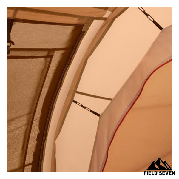 【 SALE 】Nordisk ( ノルディスク ) Reisa 4 PU Tent Cashew Brown アウトドア | キャンプ | キャンプ用品 | アウトドア用品 | テント | ファミリーテント | ファミリーキャンプ | 大型テント | 4人用