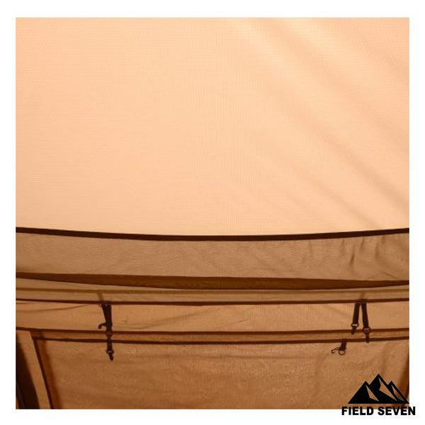 【 SALE 】Nordisk ( ノルディスク ) Reisa 4 PU Tent Cashew Brown アウトドア | キャンプ | キャンプ用品 | アウトドア用品 | テント | ファミリーテント | ファミリーキャンプ | 大型テント | 4人用