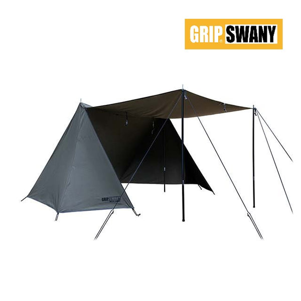 GRIP SWANY(グリップスワニー)FIREPROOF GS TENT / OLIVE GST-01