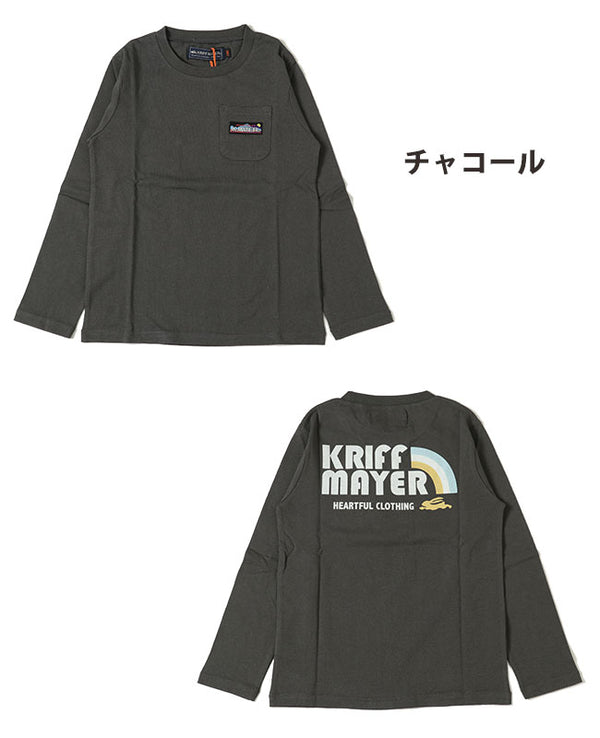 KRIFF MAYER(クリフメイヤー)KIDSシャリ天プリントTEE 2237829K