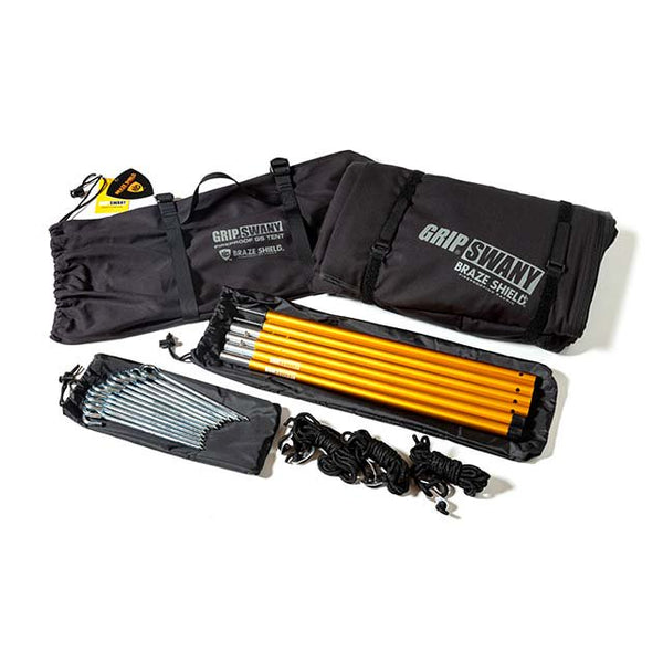 GRIP SWANY(グリップスワニー)FIREPROOF GS TENT (Special Edition) / JET BLACK GST-01
