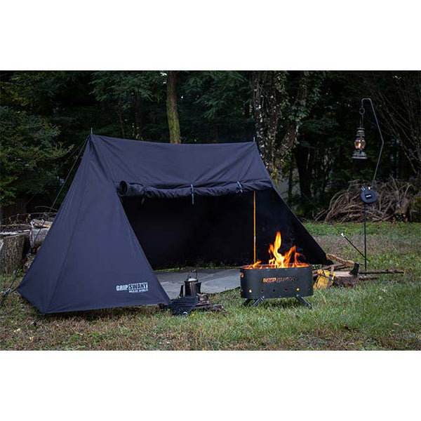 GRIP SWANY(グリップスワニー)FIREPROOF GS TENT (Special Edition) / JET BLACK GST-01