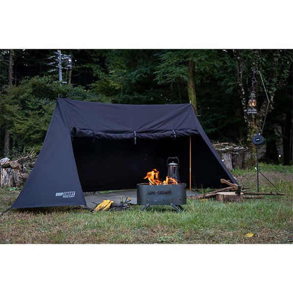 GRIP SWANY(グリップスワニー)FIREPROOF GS TENT (Special Edition) / JET BLACK GST-01