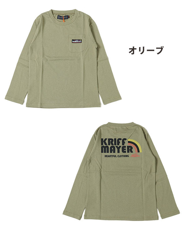 KRIFF MAYER(クリフメイヤー)KIDSシャリ天プリントTEE 2237829K