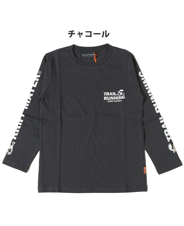 KRIFF MAYER(クリフメイヤー)KIDSキャンプラビットロゴTEE 2237826K