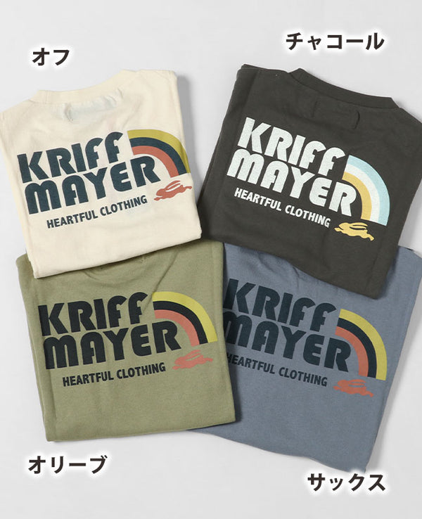 KRIFF MAYER(クリフメイヤー)KIDSシャリ天プリントTEE 2237829K