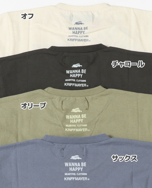 KRIFF MAYER(クリフメイヤー)KIDSゆったり6分ポケTEE  2237834K