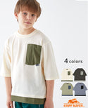 KRIFF MAYER(クリフメイヤー)KIDSゆったり6分ポケTEE  2237834K