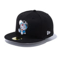 NEW ERA(ニューエラ)59FIFTY ドラえもん キャップ ブラック グレーアンダーバイザー 13546317
