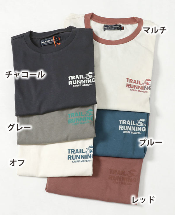 KRIFF MAYER(クリフメイヤー)KIDSキャンプラビットロゴTEE 2237826K
