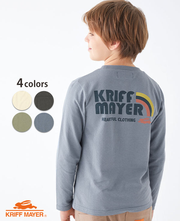 KRIFF MAYER(クリフメイヤー)KIDSシャリ天プリントTEE 2237829K