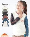 KRIFF MAYER(クリフメイヤー)KIDSキャンプラビットロゴTEE 2237826K