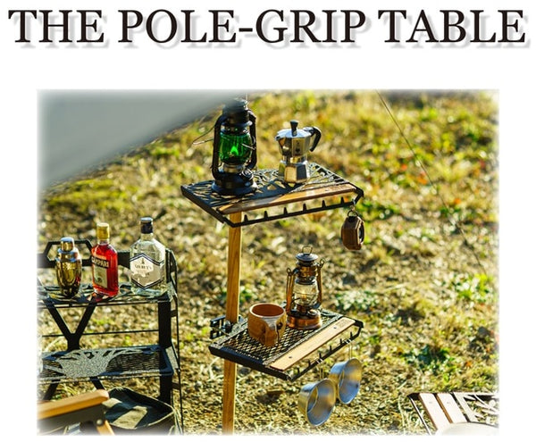 【 SALE 】NATURE TONES ( ネイチャートーンズ ) ポールグリップテーブルTAIJYU version