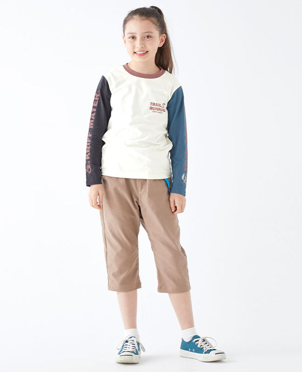 KRIFF MAYER(クリフメイヤー)KIDSキャンプラビットロゴTEE 2237826K