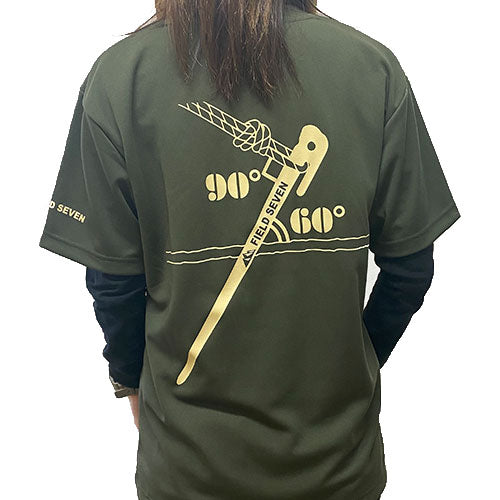 FIELD SEVEN(フィールドセブン)ぺぐT-shirt 機能T OLV/IVY