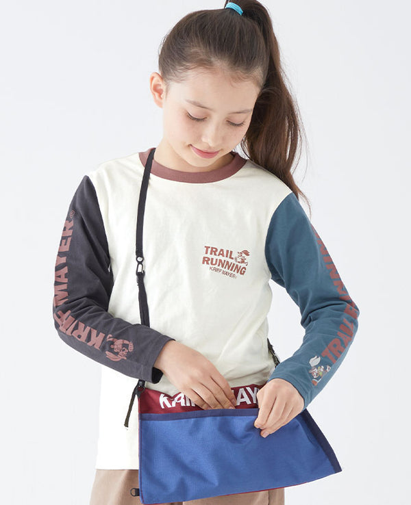 KRIFF MAYER(クリフメイヤー)KIDSキャンプラビットロゴTEE 2237826K