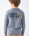 KRIFF MAYER(クリフメイヤー)KIDSシャリ天プリントTEE 2237829K