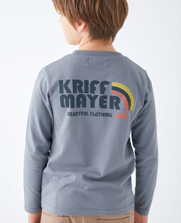 KRIFF MAYER(クリフメイヤー)KIDSシャリ天プリントTEE 2237829K