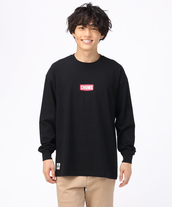 CHUMS(チャムス)オーバーサイズドミニチャムスロゴロングスリーブTシャツ CH01-2066