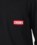 CHUMS(チャムス)チャムスロゴポケットロングスリーブTシャツ CH01-2155