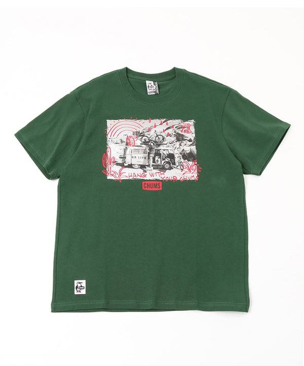 CHUMS(チャムス)ドゥードゥルフォトTシャツ CH01-2159