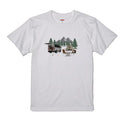 FIELD SEVEN × FIELDOG コラボ キャンプTシャツ カジュアルトップス ウエア ダブルステッチ ハイエース フレンチブルドッグ