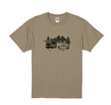 FIELD SEVEN × FIELDOG コラボ キャンプTシャツ カジュアルトップス ウエア ダブルステッチ ハイエース フレンチブルドッグ