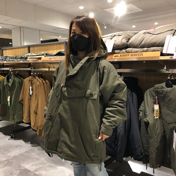 KRIFF MAYER×FIELD SEVENコラボ企画 HINOKOシンサレート中綿ギアJK カジュアルトップス アノラックパーカー アウター 難燃    アメカジ