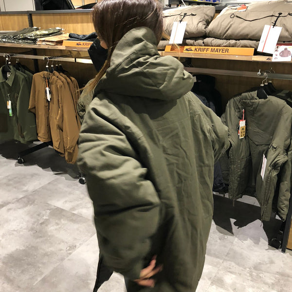 KRIFF MAYER×FIELD SEVENコラボ企画 HINOKOシンサレート中綿ギアJK カジュアルトップス アノラックパーカー アウター 難燃    アメカジ