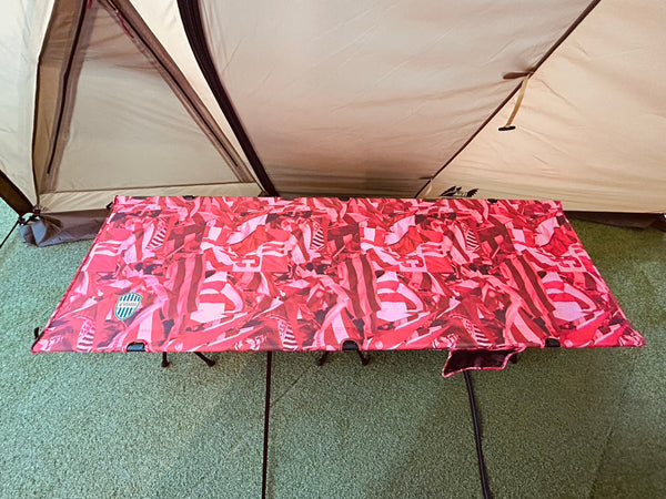 【 FIELD SEVEN | VISSELKOBE 】コラボ商品 折りたたみコット | ヴィッセル神戸 アウトドア グッズ