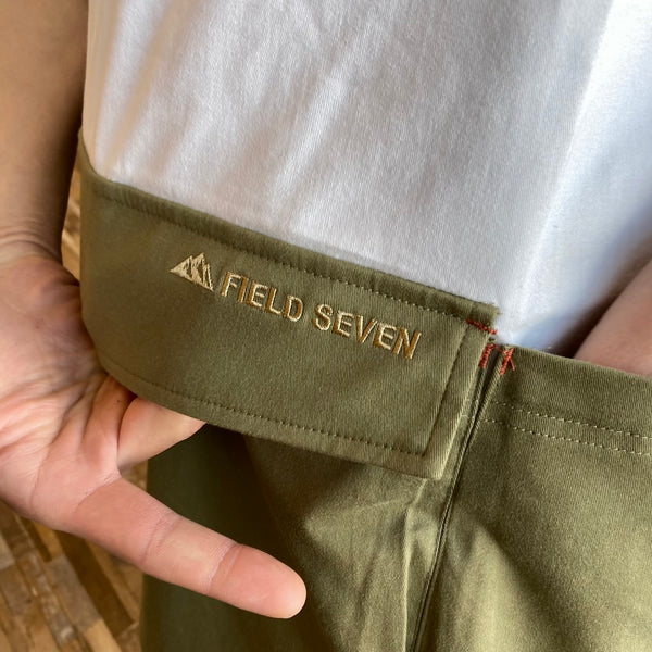 KRIFF MAYER×FIELD SEVENコラボ企画 クルーネック半袖キャンプシャツ 2245106F