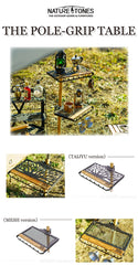 【 SALE 】NATURE TONES ( ネイチャートーンズ ) ポールグリップテーブルTAIJYU version