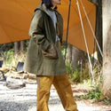 JRD(ジェーアールディ―)JRD&JARLD フード ポンチョコートHOODED FIRE PROOF PONCHO COAT