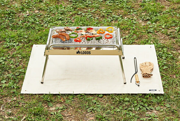LOGOS(ロゴス) たき火台シート・ワイド(80×130cm)