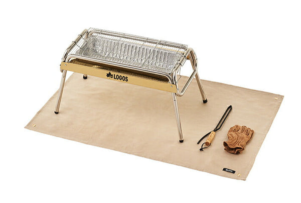 LOGOS(ロゴス) たき火台シート・ワイド(80×130cm)