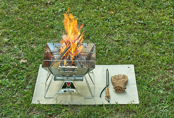 LOGOS ( ロゴス )  たき火台 耐火・断熱シート(80×60cm)