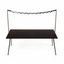 VERNE(ベルン) Flat Table Black