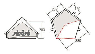 【 SALE 】ogawa ( オガワ ) グロッケ12ハーフインナー アウトドア | アウトドア用品 | キャンプ | キャンプ用品 | 人気 | グロッケ