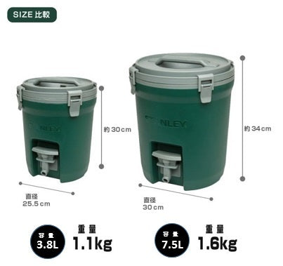 STANLEY(スタンレー) ウォータージャグ 3.8L グリーン